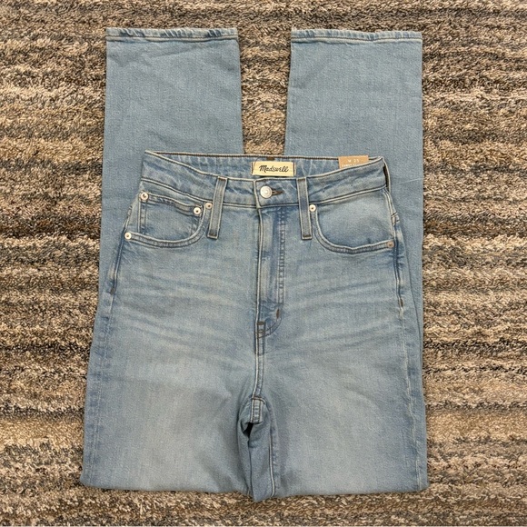 Madewell Curvy Perfect Vintage Straight Jean Sz 25 NWT | Madewell Straight Leg - - Picture 1 of 14